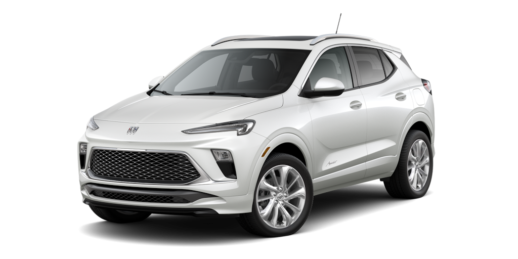 Buick Encore 2026 color White Platinum Metallic