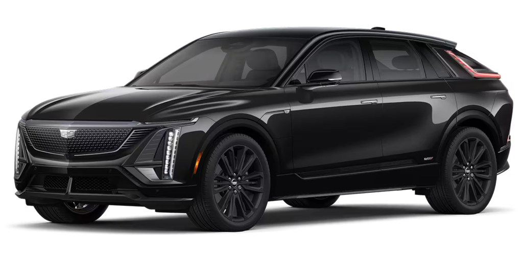 Cadillac Lyriq-V color Black Meet Keetle Metallic